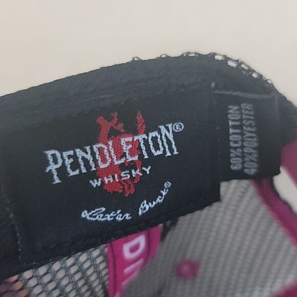 Pendleton Whisky Let'er Buck Muddy Girl Camo Mesh Snapback Trucker Hat - Picture 5 of 5